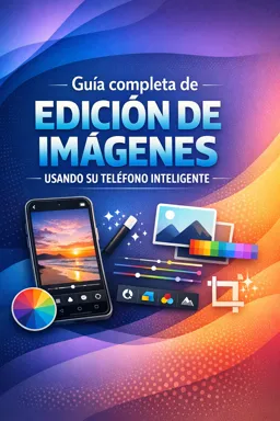 Portada de libro electrónico gratuitaGuía completa de edición de imágenes usando su teléfono inteligente