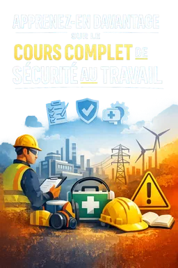 Couverture de livre électronique gratuite Apprenez-en davantage sur le cours complet de sécurité au travail