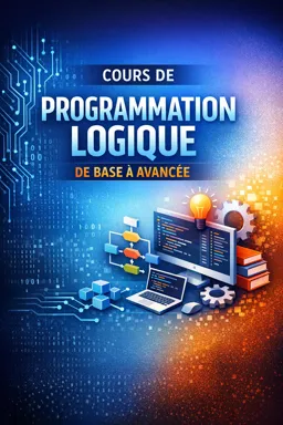 Couverture de livre électronique gratuite Cours de programmation logique de base à avancée