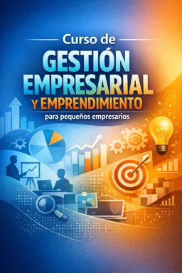 Portada de libro electrónico gratuitaCurso de Gestión Empresarial y Emprendimiento para pequeños empresarios