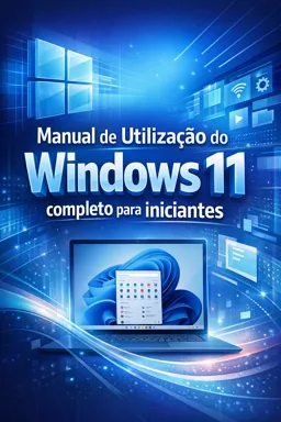 Capa do Ebook gratuito Manual de utilização do Windows 11 completo para iniciantes