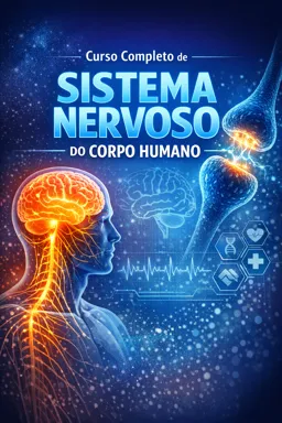 Capa do Ebook gratuito Curso completo de Sistema Nervoso do Corpo Humano