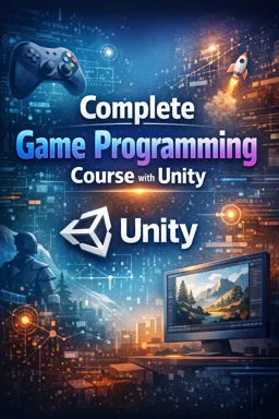 Free Ebook cover Complete game programming course with Unity