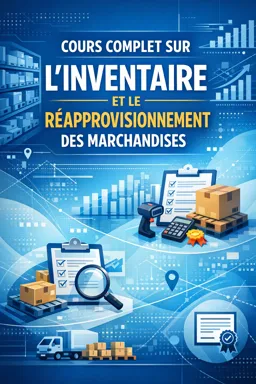 Couverture de livre électronique gratuite Cours complet sur l’inventaire et le réapprovisionnement des marchandises