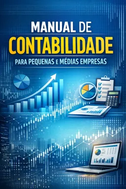 Capa do Ebook gratuito Manual de Contabilidade para Pequenas e Médias empresas