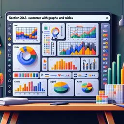 Article image Data visualization with graphs and tables: Customizing graphs (colors, legends, axes)