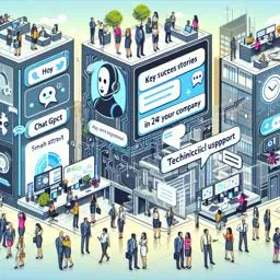 Imagen del artículo Casos de éxito de uso de Chat GPT en empresas: soporte técnico 24/7 con inteligencia artificial