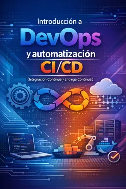 Portada de libro electrónico gratuitaIntroducción a DevOps y automatización CI/CD (Integración Continua y Entrega Continua)