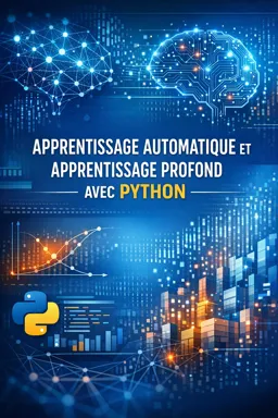 Couverture de livre électronique gratuite Apprentissage automatique et apprentissage profond avec Python