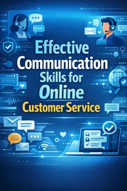 Free Ebook cover Effective Communication Skills for Online Customer Service
