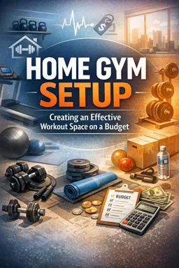 Free Ebook cover Home Gym Setup: Creating an Effective Workout Space on a Budget