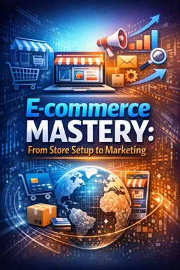 Free Ebook cover E-commerce Mastery: From Store Setup to Marketing