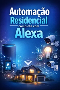 Capa do Ebook gratuito Automação Residencial completa com Alexa