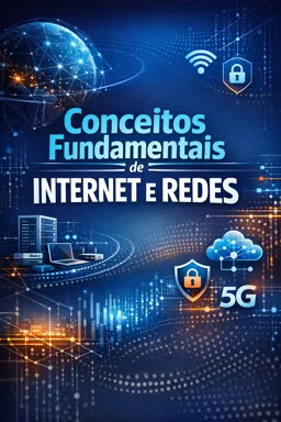 Capa do Ebook gratuito Conceitos Fundamentais de Internet e Redes