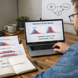 Free Ebook cover Practical Bayesian Statistics for Real-World Decisions: From Intuition to Implementation