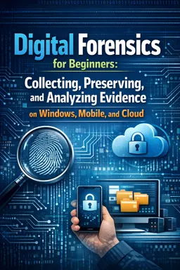Free Ebook cover Digital Forensics for Beginners: Collecting, Preserving, and Analyzing Evidence on Windows, Mobile, and Cloud