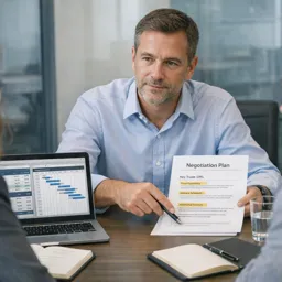 Free Ebook cover Business Negotiation for Non‑Sales Roles: Influence, Trade‑Offs, and Win‑Win Agreements