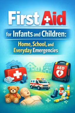 Free Ebook cover First Aid for Infants and Children: Home, School, and Everyday Emergencies