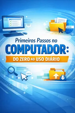 Capa do Ebook gratuito Primeiros Passos no Computador: Do Zero ao Uso Diário