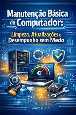 Capa do Ebook gratuito Manutenção Básica do Computador: Limpeza, Atualizações e Desempenho sem Medo