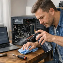 Capa do Ebook gratuito Manutenção Básica do Computador: Limpeza, Atualizações e Desempenho sem Medo