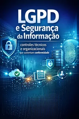 Capa do Ebook gratuito LGPD e Segurança da Informação: controles técnicos e organizacionais que sustentam conformidade