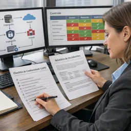 Capa do Ebook gratuito LGPD e Segurança da Informação: controles técnicos e organizacionais que sustentam conformidade