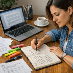 Capa do Ebook gratuito Redação para Concursos: Estrutura, Coesão e Repertório sem Enrolação