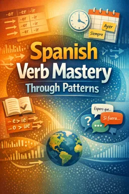 Free Ebook cover Spanish Verb Mastery Through Patterns: Tenses, Moods, and High-Frequency Structures