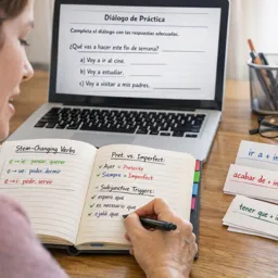 Free Ebook cover Spanish Verb Mastery Through Patterns: Tenses, Moods, and High-Frequency Structures