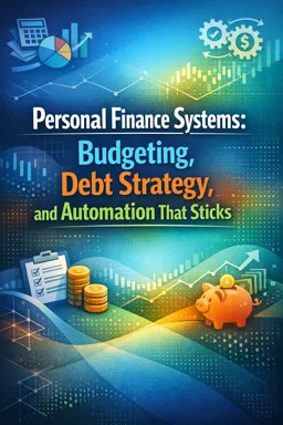 Free Ebook cover Personal Finance Systems: Budgeting, Debt Strategy, and Automation That Sticks