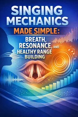 Free Ebook cover Singing Mechanics Made Simple: Breath, Resonance, and Healthy Range Building