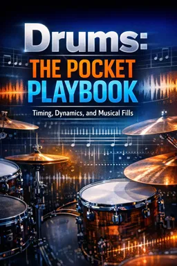 Free Ebook cover Drums: The Pocket Playbook—Timing, Dynamics, and Musical Fills