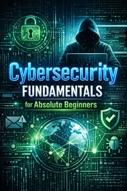 Free Ebook cover Cybersecurity Fundamentals for Absolute Beginners