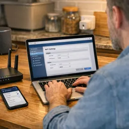 Free Ebook cover Home Network Security: Securing Wi‑Fi, Routers, and Smart Devices