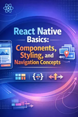 Free Ebook cover React Native Basics: Components, Styling, and Navigation Concepts