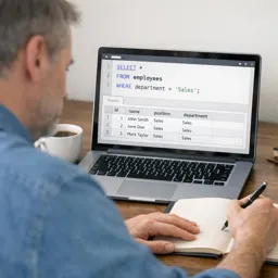 Free Ebook cover SQL Fundamentals for Absolute Beginners (Any Database)
