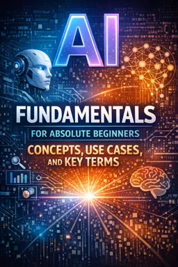 Free Ebook cover AI Fundamentals for Absolute Beginners: Concepts, Use Cases, and Key Terms
