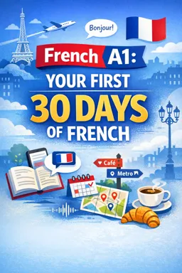 Free Ebook cover French A1: Your First 30 Days of French