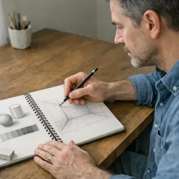 Free Ebook cover Drawing for Beginners: Shapes, Perspective, and Shading in 21 Days