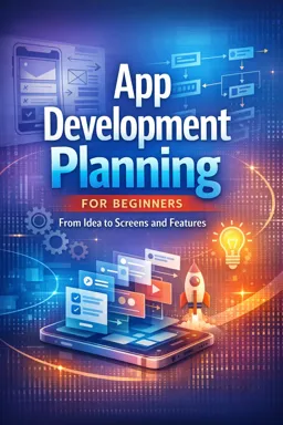 Free Ebook cover App Development Planning for Beginners: From Idea to Screens and Features