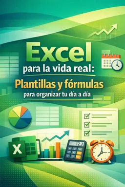 Portada de libro electrónico gratuitaExcel para la vida real: plantillas y fórmulas para organizar tu día a día