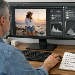 Portada de libro electrónico gratuitaEdición de imagen en PC: retoque básico con herramientas gratuitas (GIMP y Photopea)