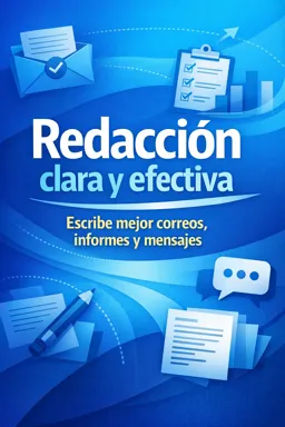Portada de libro electrónico gratuitaRedacción clara y efectiva: escribe mejor correos, informes y mensajes