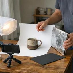 Imagen del curso gratis Fotografía de producto con luz casera: vende mejor en redes y marketplaces