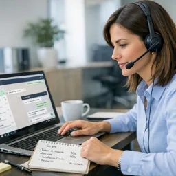 Portada de libro electrónico gratuitaAtención al cliente por chat y WhatsApp: guiones, tono y manejo de quejas