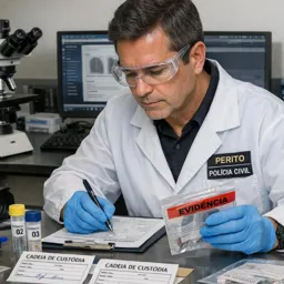 Capa do Ebook gratuito Perito Criminal da Polícia Civil: Fundamentos Técnicos e Científicos para Concursos