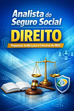 Capa do Ebook gratuito Analista do Seguro Social - Direito: Preparação Jurídica para o Concurso do INSS
