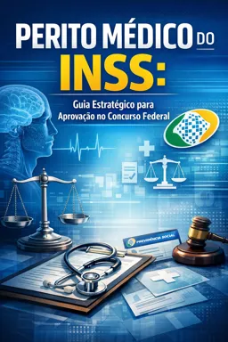 Capa do Ebook gratuito Perito Médico do INSS: Guia Estratégico para Aprovação no Concurso Federal
