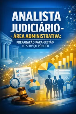 Capa do Ebook gratuito Analista Judiciário - Área Administrativa: Preparação para Gestão no Serviço Público